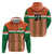 Equipe de Football Du Niger Custom Zip Hoodie - Wonder Print Shop