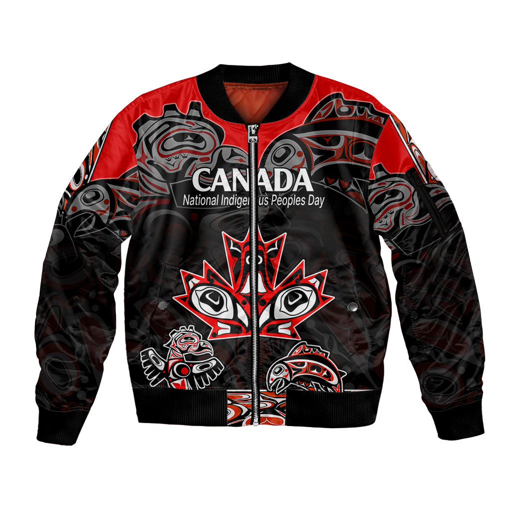 canada-national-aboriginal-day-sleeve-zip-bomber-jacket-indigenous-art-stylization