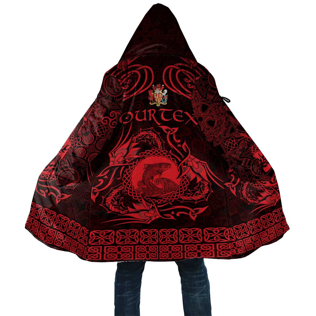 Personalized Carmarthenshire Sir Gaerfyrddin Cloak Red Deer Stag Celtic-inspired - Wonder Print Shop