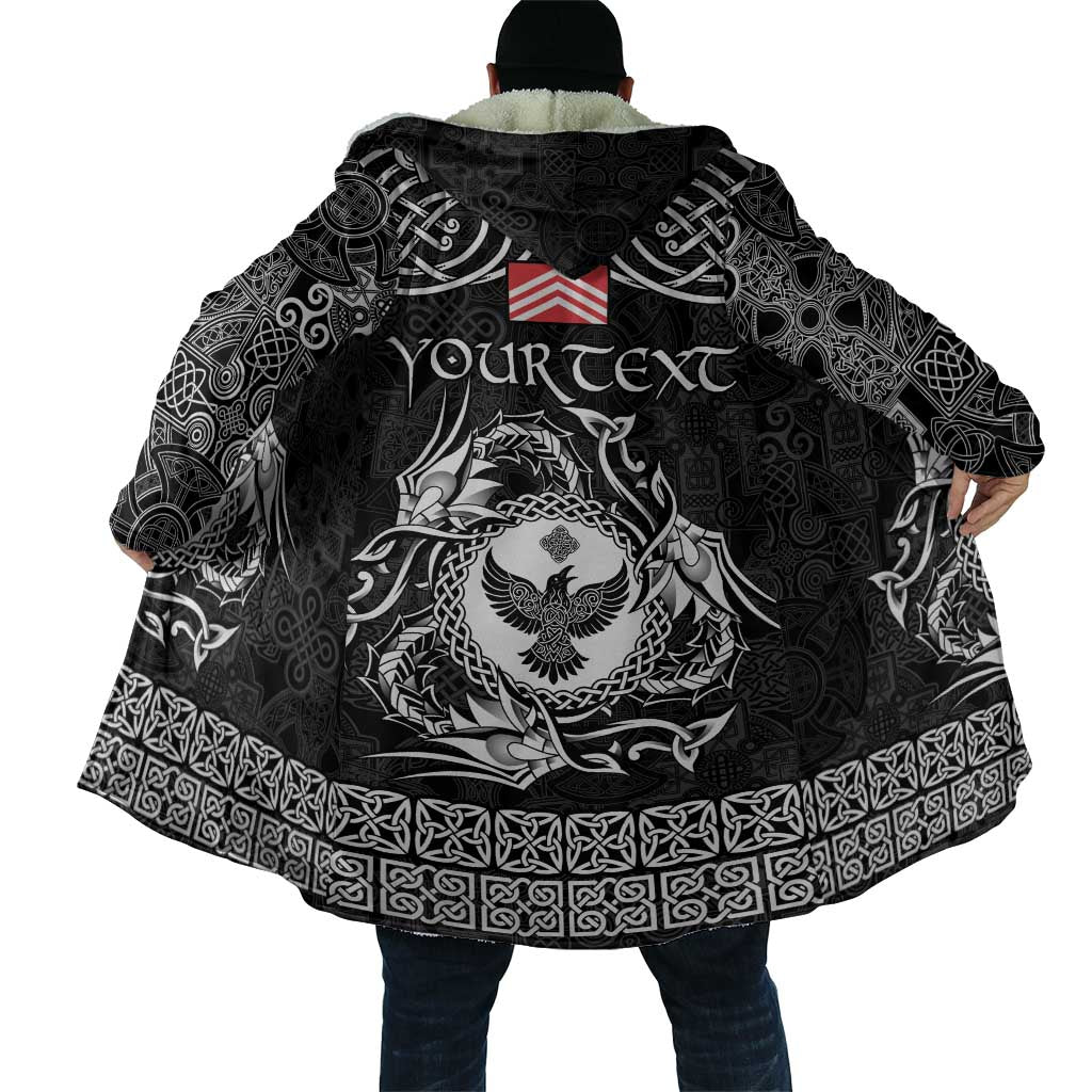 Personalized Glamorgan Morgannwg Cloak Black Raven Celtic-inspired - Wonder Print Shop