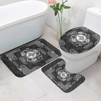 Personalized Merionethshire Meirionnydd Bathroom Set Black Wolf Celtic-inspired - Wonder Print Shop