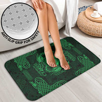 Personalized Merionethshire Meirionnydd Bathroom Set Green Wolf Celtic-inspired - Wonder Print Shop