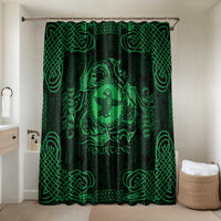 Personalized Pembrokeshire Sir Benfro Bathroom Set Green Puffin Celtic-inspired - Wonder Print Shop