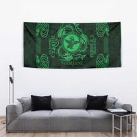 Personalized Pembrokeshire Sir Benfro Tapestry Green Puffin Celtic-inspired - Wonder Print Shop
