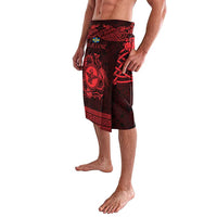 Personalized Pembrokeshire Sir Benfro Lavalava Red Puffin Celtic-inspired - Wonder Print Shop