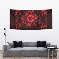 Personalized Pembrokeshire Sir Benfro Tapestry Red Puffin Celtic-inspired - Wonder Print Shop