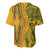 Africa Dashiki Baseball Jersey African Tribal Art Mixed Polynesian Tattoo Gold Color Unique LT9 - Wonder Print Shop