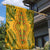 Africa Dashiki Garden Flag African Tribal Art Mixed Polynesian Tattoo Gold Color Unique - Wonder Print Shop