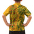 Africa Dashiki Hawaiian Shirt African Tribal Art Mixed Polynesian Tattoo Gold Color Unique - Wonder Print Shop