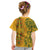 Africa Dashiki Kid T Shirt African Tribal Art Mixed Polynesian Tattoo Gold Color Unique - Wonder Print Shop