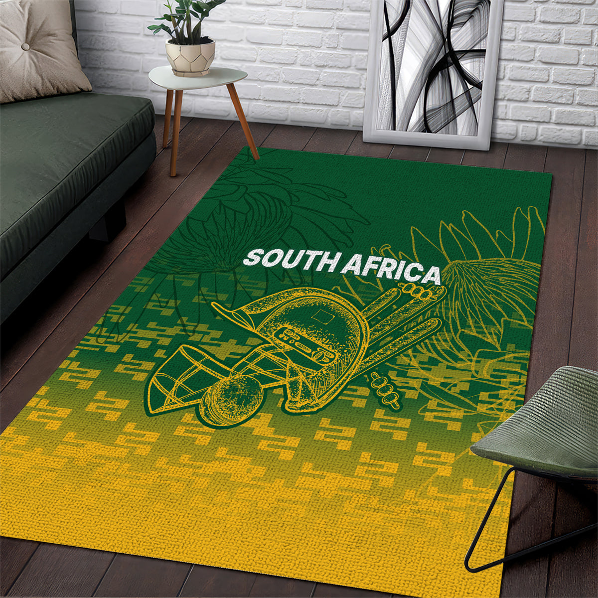 south-africa-cricket-area-rug-go-proteas-world-cup-version-2023-sproty