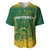 South Africa Cricket Baseball Jersey Go Proteas World Cup Version 2023 Sproty LT9 - Wonder Print Shop