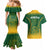 South Africa Cricket Couples Matching Mermaid Dress and Hawaiian Shirt Go Proteas World Cup Version 2023 Sproty LT9 - Wonder Print Shop