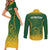 South Africa Cricket Couples Matching Short Sleeve Bodycon Dress and Long Sleeve Button Shirts Go Proteas World Cup Version 2023 Sproty LT9 - Wonder Print Shop