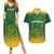 South Africa Cricket Couples Matching Summer Maxi Dress and Hawaiian Shirt Go Proteas World Cup Version 2023 Sproty LT9 - Wonder Print Shop