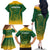 South Africa Cricket Family Matching Off Shoulder Long Sleeve Dress and Hawaiian Shirt Go Proteas World Cup Version 2023 Sproty - Wonder Print Shop