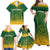 South Africa Cricket Family Matching Off Shoulder Maxi Dress and Hawaiian Shirt Go Proteas World Cup Version 2023 Sproty LT9 - Wonder Print Shop