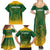 South Africa Cricket Family Matching Summer Maxi Dress and Hawaiian Shirt Go Proteas World Cup Version 2023 Sproty - Wonder Print Shop