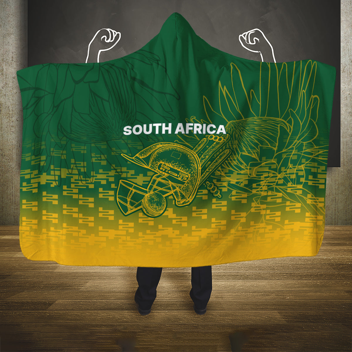 south-africa-cricket-hooded-blanket-go-proteas-world-cup-version-2023-sproty