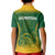 South Africa Cricket Kid Polo Shirt Go Proteas World Cup Version 2023 Sproty - Wonder Print Shop