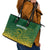 South Africa Cricket Leather Tote Bag Go Proteas World Cup Version 2023 Sproty - Wonder Print Shop