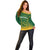 South Africa Cricket Off Shoulder Sweater Go Proteas World Cup Version 2023 Sproty - Wonder Print Shop