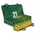 Custom South Africa Cricket Back Car Seat Cover Go Proteas World Cup Version 2023 Sproty LT9 - Wonder Print Shop