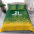 Custom South Africa Cricket Bedding Set Go Proteas World Cup Version 2023 Sproty LT9 - Wonder Print Shop