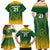 Custom South Africa Cricket Family Matching Off Shoulder Maxi Dress and Hawaiian Shirt Go Proteas World Cup Version 2023 Sproty LT9 - Wonder Print Shop