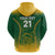 Custom South Africa Cricket Hoodie Go Proteas World Cup Version 2023 Sproty - Wonder Print Shop