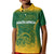 Custom South Africa Cricket Kid Polo Shirt Go Proteas World Cup Version 2023 Sproty - Wonder Print Shop