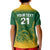 Custom South Africa Cricket Kid Polo Shirt Go Proteas World Cup Version 2023 Sproty - Wonder Print Shop