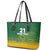 Custom South Africa Cricket Leather Tote Bag Go Proteas World Cup Version 2023 Sproty - Wonder Print Shop