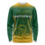 Custom South Africa Cricket Long Sleeve Shirt Go Proteas World Cup Version 2023 Sproty - Wonder Print Shop