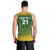 Custom South Africa Cricket Men Tank Top Go Proteas World Cup Version 2023 Sproty - Wonder Print Shop