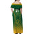 Custom South Africa Cricket Off Shoulder Maxi Dress Go Proteas World Cup Version 2023 Sproty - Wonder Print Shop