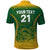 Custom South Africa Cricket Polo Shirt Go Proteas World Cup Version 2023 Sproty - Wonder Print Shop