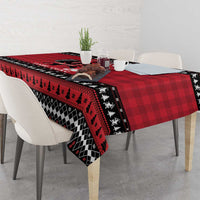Merry Krampusnacht Personalized Tablecloth Austrian Bavaria Alpine Christmas Demons - Wonder Print Shop