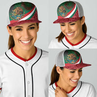 Mexico and Ireland Together Baseball Net Cap Aztec Sun Mix Celtic Shamrock - Wonder Print Shop