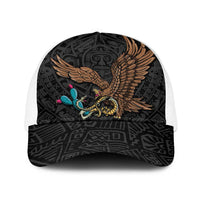 Black Mexico Aztec Baseball Net Cap Special Edition Heritage - Wonder Print Shop
