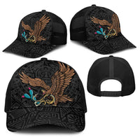 Black Mexico Aztec Baseball Net Cap Special Edition Heritage - Wonder Print Shop