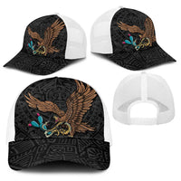 Black Mexico Aztec Baseball Net Cap Special Edition Heritage - Wonder Print Shop