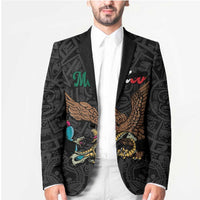 Black Mexico Aztec Custom Blazer Special Edition Heritage - Wonder Print Shop