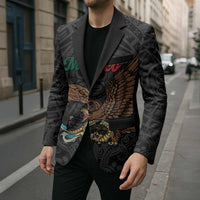 Black Mexico Aztec Custom Blazer Special Edition Heritage - Wonder Print Shop