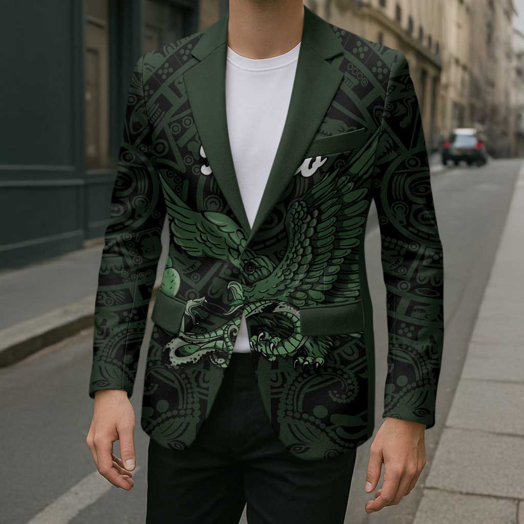 Green Mexico Aztec Custom Blazer Special Edition Heritage - Wonder Print Shop