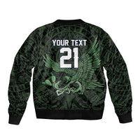 Green Mexico Aztec Custom Bomber Jacket Special Edition Heritage - Wonder Print Shop