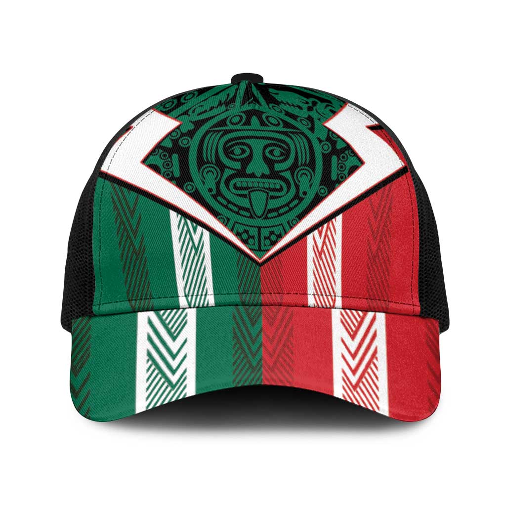 World Soccer Mexico 2026 Baseball Net Cap El Tri Colors Heritage - Wonder Print Shop