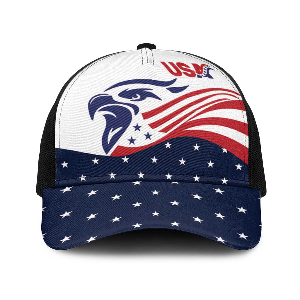 United States Soccer Baseball Net Cap Stars and Stripes Special Edition Heritage - Wonder Print Shop