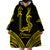 Philippines Independence Day Wearable Blanket Hoodie Pechera With Side Barong Patterns - Wonder Print Shop