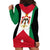 Hashemite Kingdom of Jordan Hoodie Dress Jordan Flag Style - Wonder Print Shop